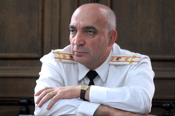 Press: Will top cop’s arrest signify law enforcement reform pledged by President Sargsyan?